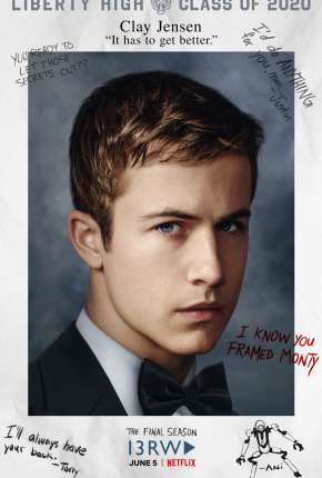 Capa para download torrent de Série Os 13 Porquês - 13 Reasons Why 4ª Temporada Completa