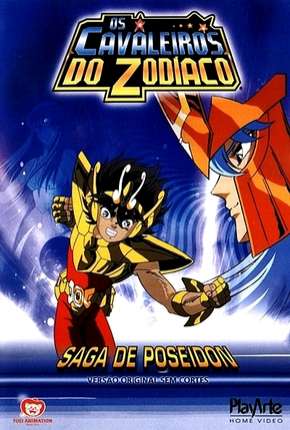 Capa para download torrent de Desenho Os Cavaleiros do Zodíaco - Saga 3 - Poseidon