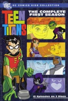Capa para download torrent de Desenho Os Jovens Titãs - 1ª Temporada