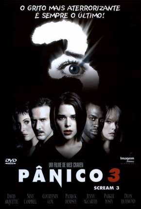 Capa para download torrent de Filme Pânico 3 - Scream 3