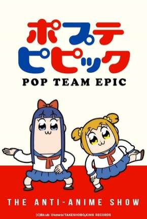 Capa para download torrent de Desenho Poputepipikku - Pop Team Epic