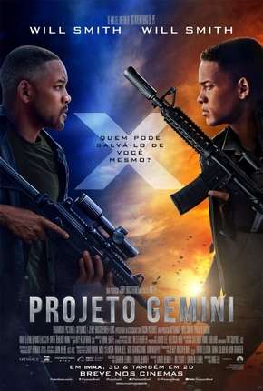 Capa para download torrent de Filme Projeto Gemini - Gemini Man