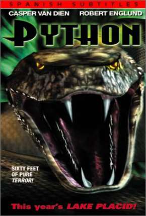 Capa para download torrent de Filme Python - A Cobra Assassina