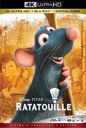 Capa para download torrent de Filme Ratatouille 4K