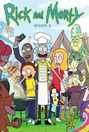 Capa para download torrent de Desenho Rick and Morty - 2ª Temporada Completa