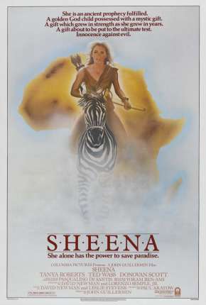 Capa para download torrent de Filme Sheena - A Rainha das Selvas