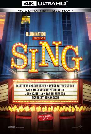 Capa do título semelhante: Sing - Quem Canta Seus Males Espanta - 4K