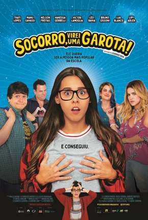 Capa para download torrent de Filme Socorro, Virei Uma Garota! Nacional