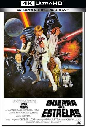 Capa para download torrent de Filme Star Wars - Episódio IV - Uma Nova Esperança - 4K
