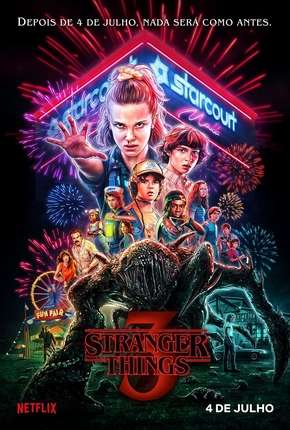 Capa do título semelhante: Stranger Things - 3ª Temporada Netflix Completa