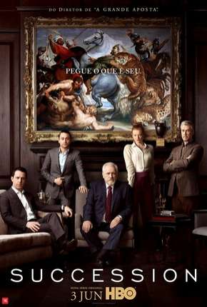 Capa para download torrent de Série Succession - 1ª Temporada Completa