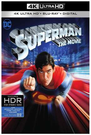 Capa para download torrent de Filme Superman - O Filme 4K UHD