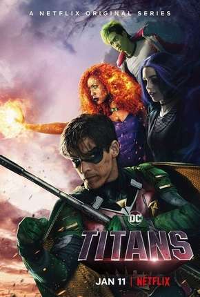 Capa para download torrent de Série Titãs - 1ª Temporada