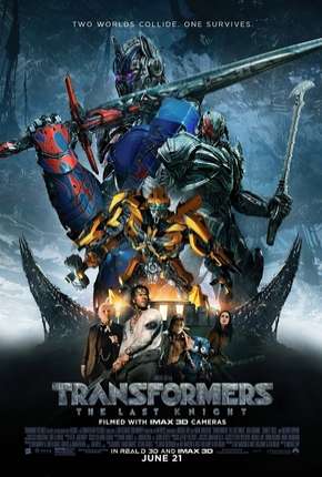 Capa para download torrent de Filme Transformers 5 - O Último Cavaleiro IMAX