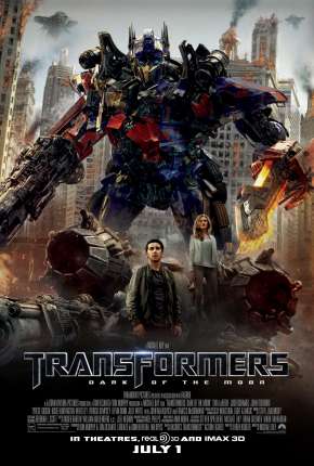 Capa para download torrent de Filme Transformers - O Lado Oculto da Lua