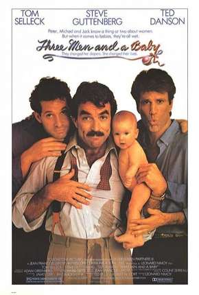 Capa para download torrent de Filme Três Solteirões e um Bebê - 3 Men and a Baby