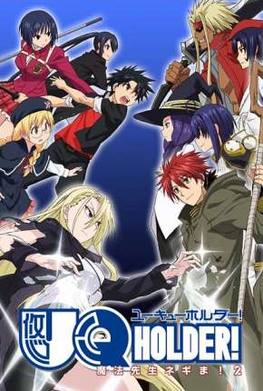 Capa para download torrent de Desenho UQ Holder - Mahou Sensei Negima 2