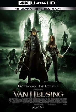 Capa para download torrent de Filme Van Helsing - O Caçador de Monstros - 4K