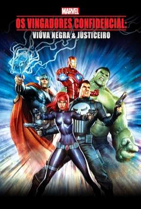 Capa para download torrent de Filme Vingadores Confidencial - Viúva Negra e Justiceiro