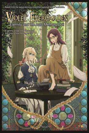 Capa para download torrent de Filme Violet Evergarden Gaiden - Eternidade e a Boneca de Automemória