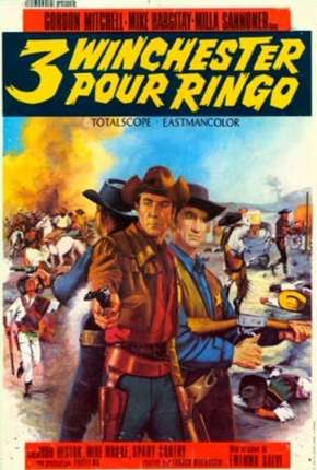 Capa para download torrent de Filme 3 Balas para Ringo