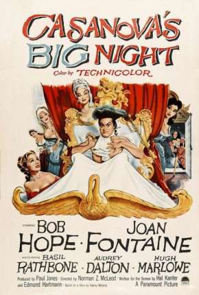 Capa para download torrent de Filme A Grande Noite de Casanova - Legendado