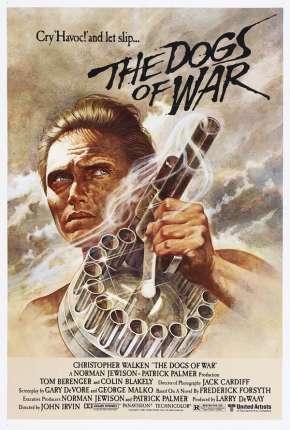 Capa do título semelhante: Cães de Guerra (1980) The Dogs of War