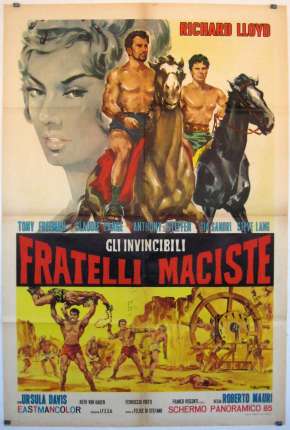 Capa do título semelhante: Os Invencíveis Irmãos Maciste