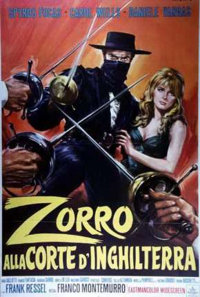 Capa para download torrent de Filme Zorro na Corte da Inglaterra - Legendado