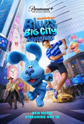 Capa para download torrent de Filme A Grande Aventura de Blue na Cidade