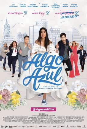 Capa para download torrent de Filme Algo azul