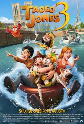 Capa para download torrent de Filme As Aventuras de Tadeo e a Tábua de Esmeralda