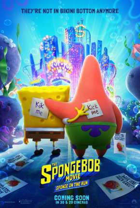 Capa para download torrent de Filme Bob Esponja - O Incrível Resgate
