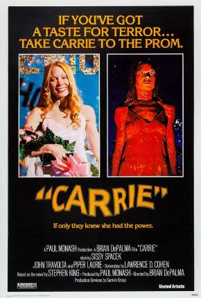 Capa para download torrent de Filme Carrie, a Estranha - Clássico