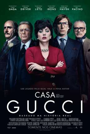 Capa para download torrent de Filme Casa Gucci - Legendado