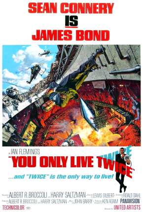 Capa para download torrent de Filme Com 007 Só Se Vive Duas Vezes