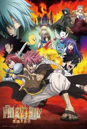 Capa para download torrent de Filme Fairy Tail - Houou no Miko - Legendado
