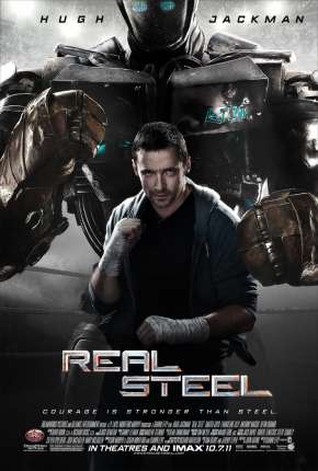 Capa para download torrent de Filme Gigantes de Aço - Real Steel