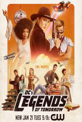 Capa para download torrent de Série Lendas do Amanhã - Legends of Tomorrow 7ª Temporada Legendada