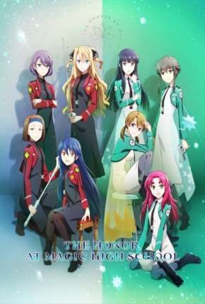 Capa para download torrent de Desenho Mahouka Koukou no Yuutousei - Legendado