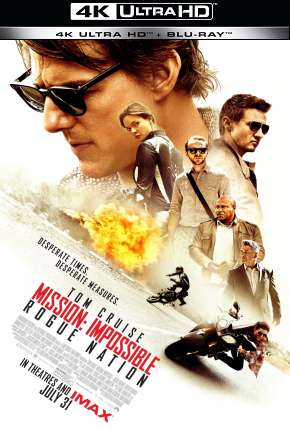 Capa para download torrent de Filme Missão - Impossível - Nação Secreta - 4K