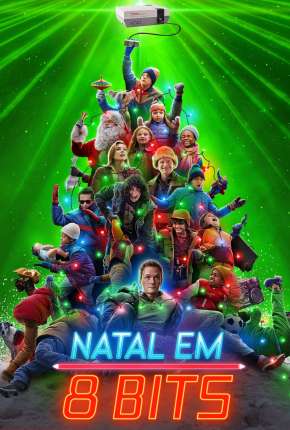 Capa para download torrent de Filme Natal em 8 Bits