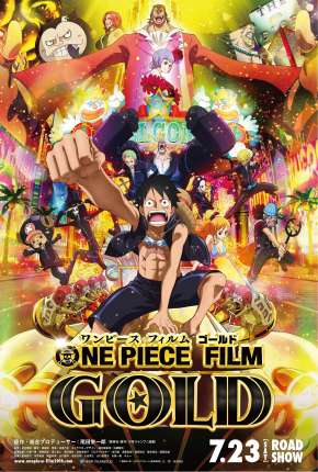 Capa para download torrent de Filme One Piece Gold - O Filme