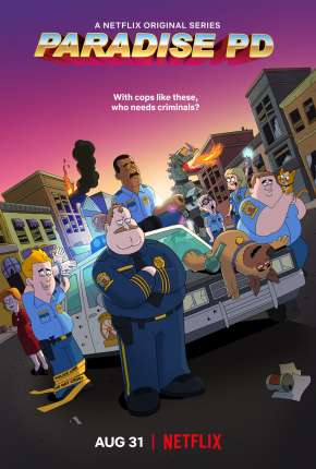 Capa para download torrent de Desenho Paradise Police - 1ª Temporada