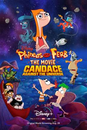 Capa para download torrent de Filme Phineas and Ferb, O Filme - Candace Contra o Universo