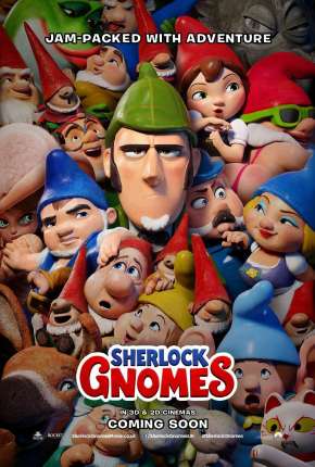 Capa para download torrent de Filme Sherlock Gnomes e o Mistério do Jardim
