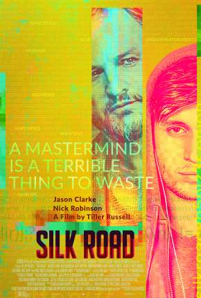 Capa para download torrent de Filme Silk Road - Mercado Clandestino