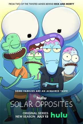 Capa para download torrent de Desenho Solar Opposites - 2ª Temporada Completa
