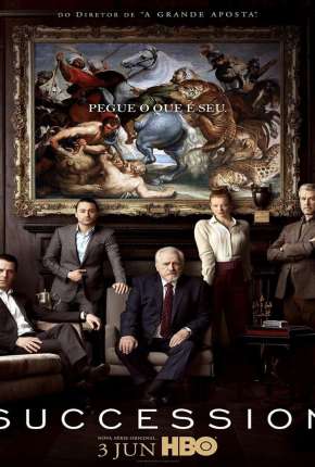 Capa para download torrent de Série Succession - 3ª Temporada Legendada