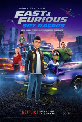 Capa para download torrent de Desenho Velozes e Furiosos - Espiões do Asfalto - 3ª Temporada Completa